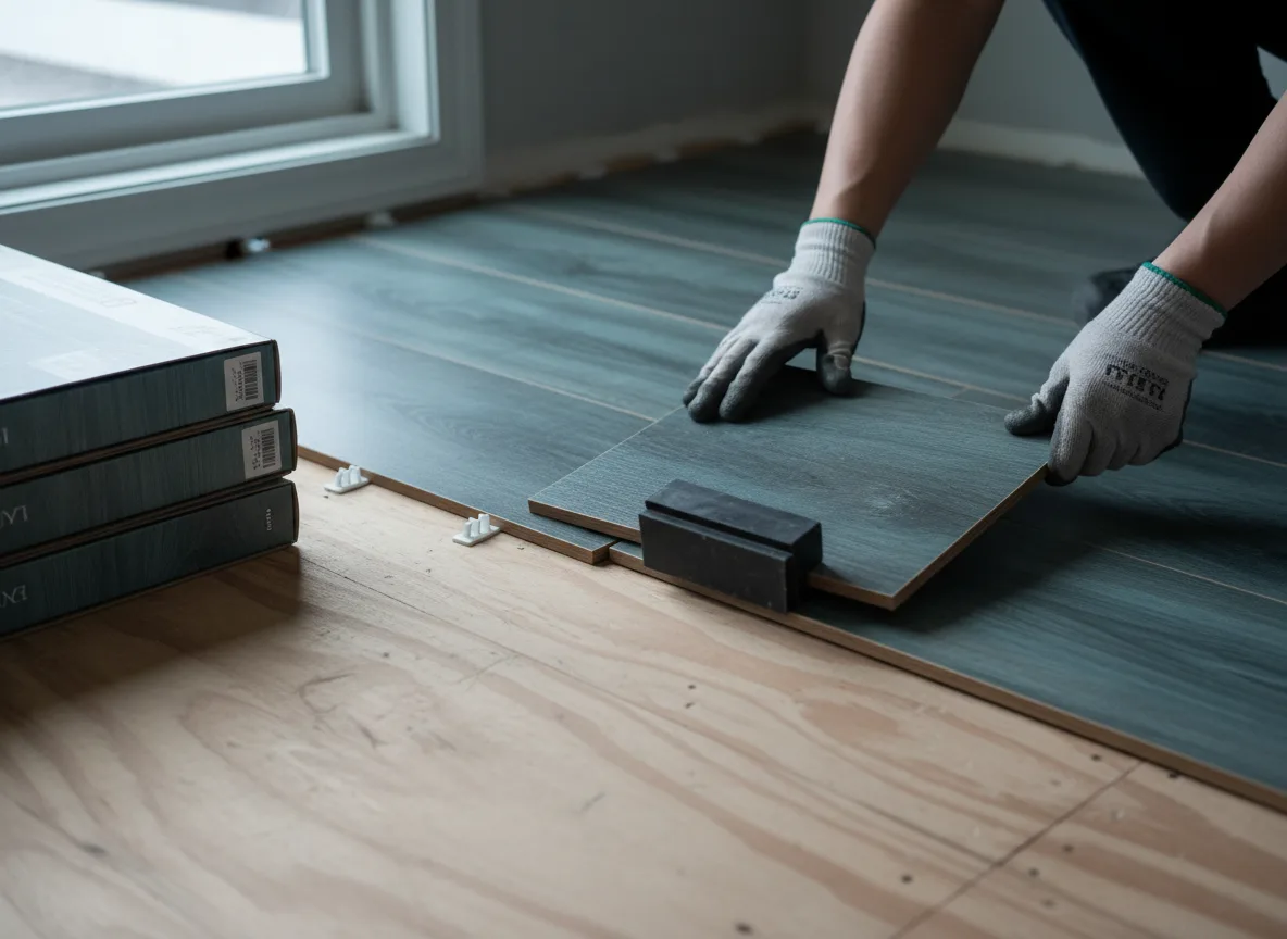 Luxury Vinyl Plank Installation company in Center, NE
